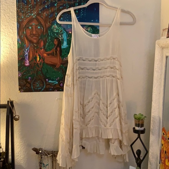 Free people beautiful white dress - Picture 1 of 3